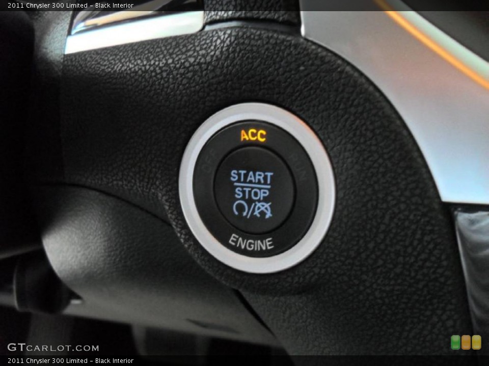 Black Interior Controls for the 2011 Chrysler 300 Limited #49304509