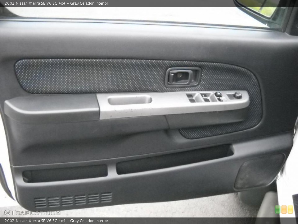 Gray Celadon Interior Door Panel for the 2002 Nissan Xterra SE V6 SC 4x4 #49304895