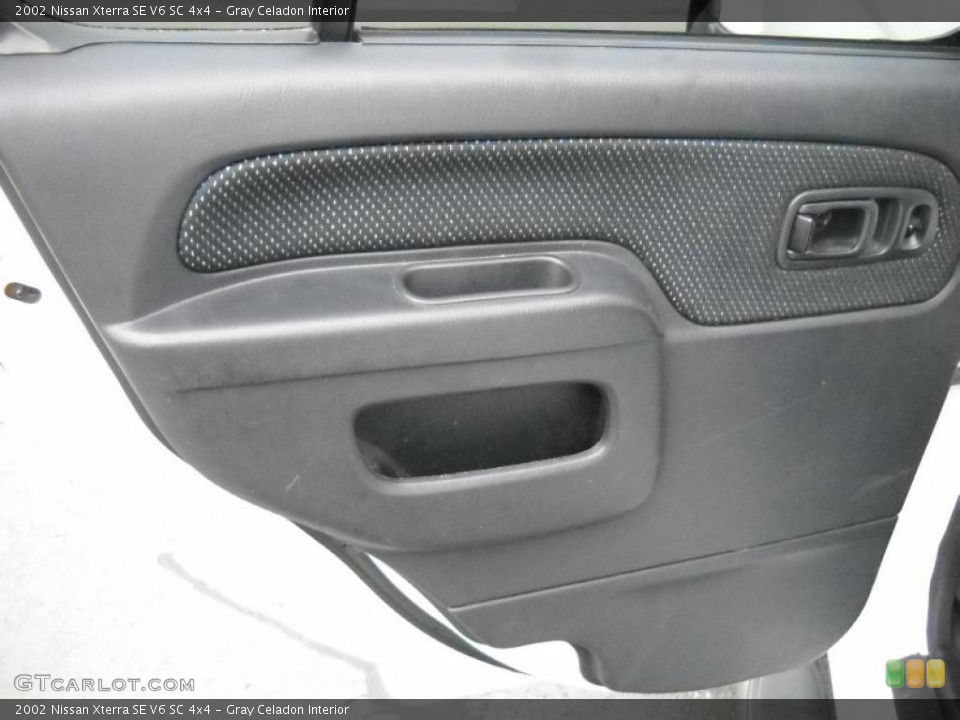 Gray Celadon Interior Door Panel for the 2002 Nissan Xterra SE V6 SC 4x4 #49304925