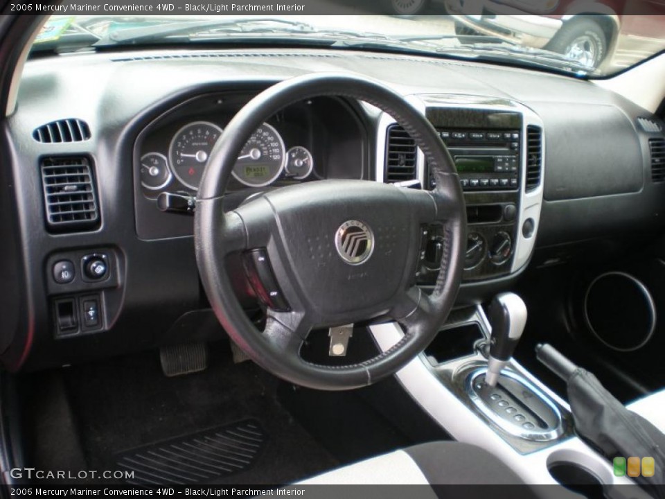 Black/Light Parchment Interior Photo for the 2006 Mercury Mariner Convenience 4WD #49305435