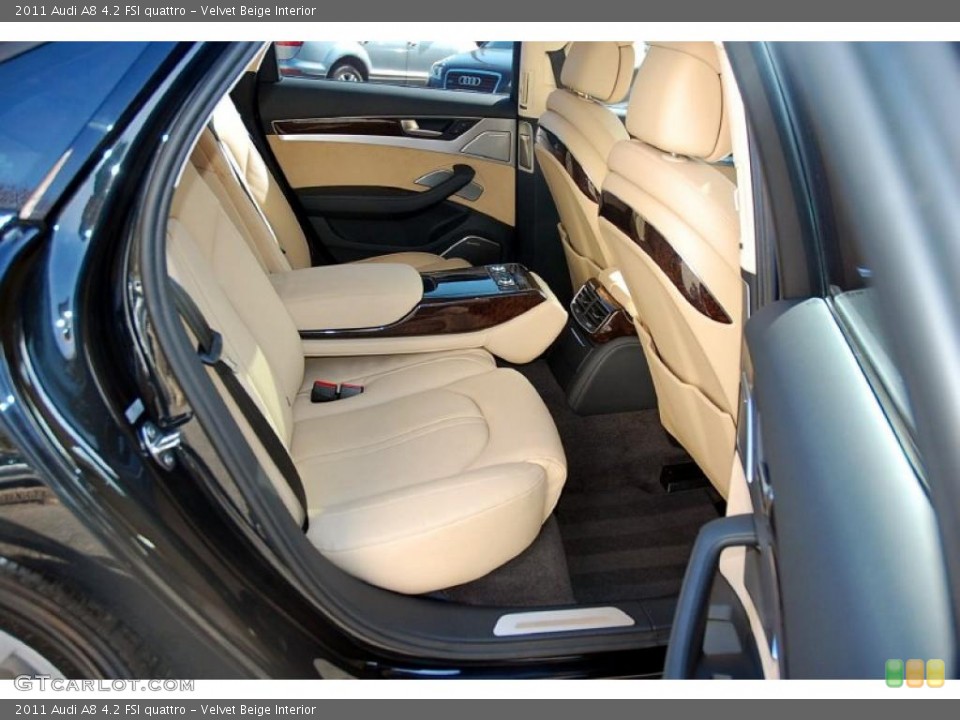 Velvet Beige Interior Photo for the 2011 Audi A8 4.2 FSI quattro #49306425