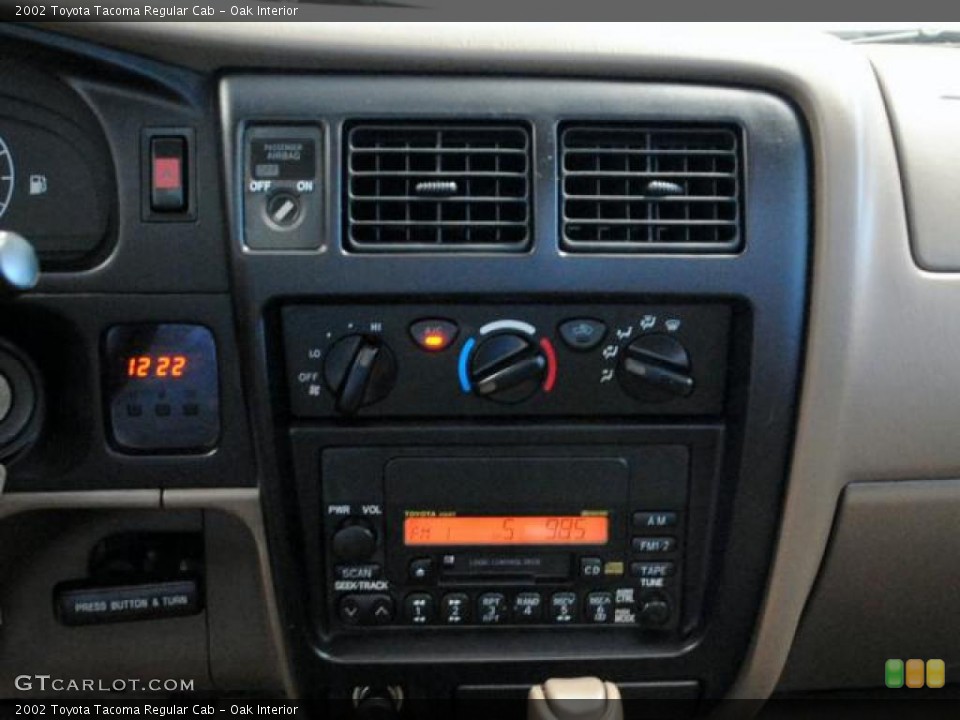 Oak Interior Controls for the 2002 Toyota Tacoma Regular Cab #49307406