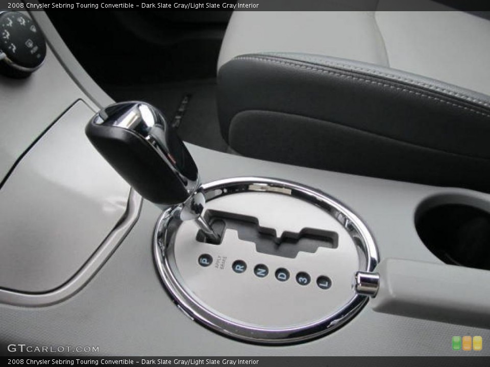 Dark Slate Gray/Light Slate Gray Interior Transmission for the 2008 Chrysler Sebring Touring Convertible #49307922