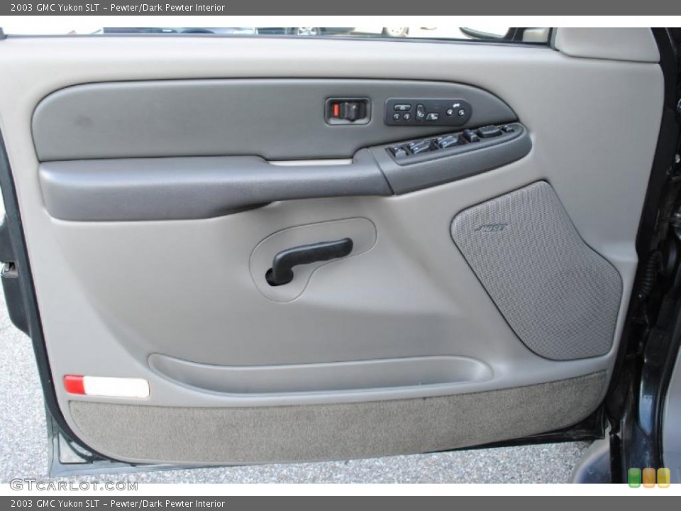 Pewter/Dark Pewter Interior Door Panel for the 2003 GMC Yukon SLT #49311060