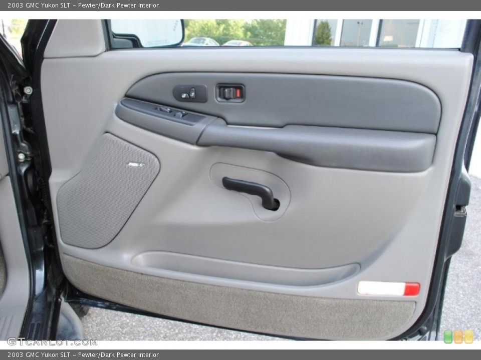 Pewter/Dark Pewter Interior Door Panel for the 2003 GMC Yukon SLT #49311141