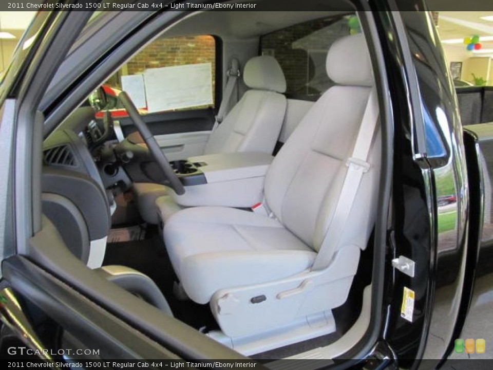 Light Titanium/Ebony Interior Photo for the 2011 Chevrolet Silverado 1500 LT Regular Cab 4x4 #49311411