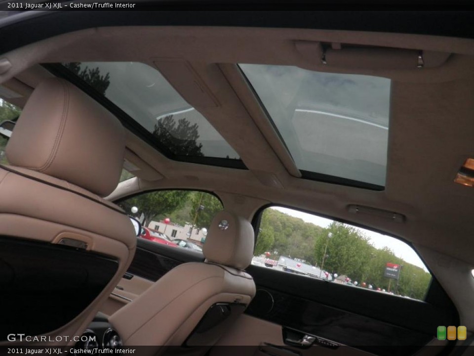 Cashew/Truffle Interior Sunroof for the 2011 Jaguar XJ XJL #49314564