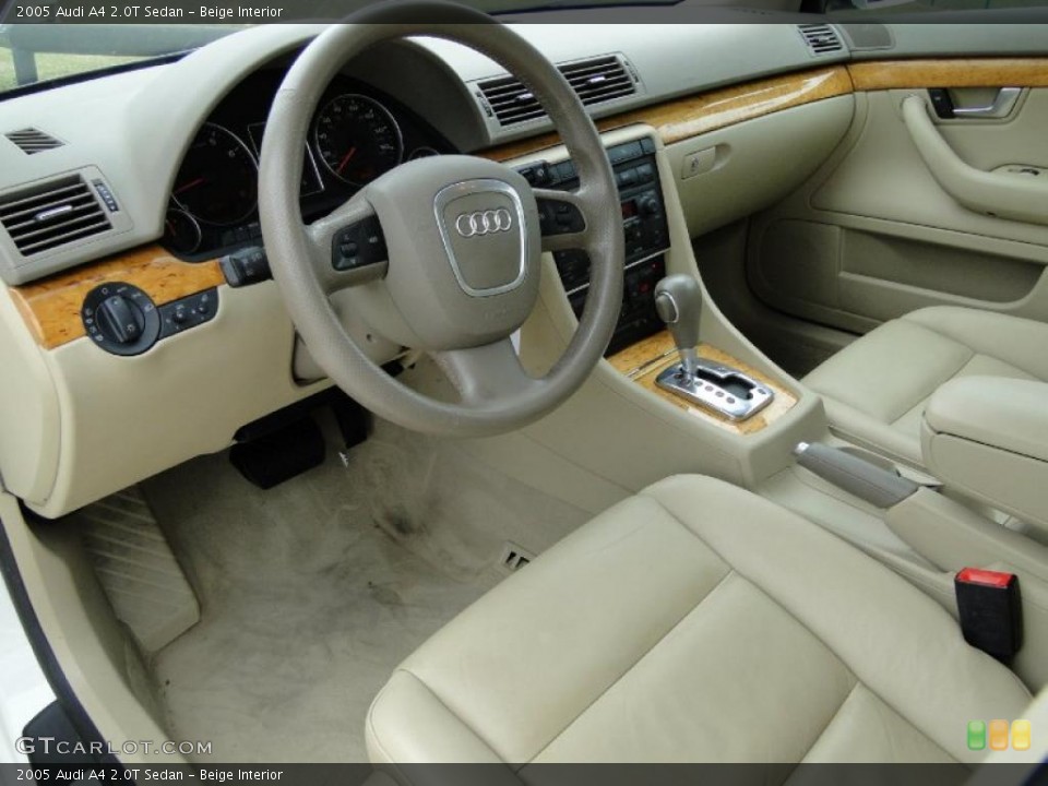 Beige Interior Photo for the 2005 Audi A4 2.0T Sedan #49315038