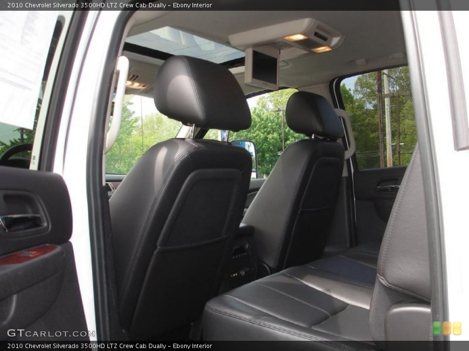 Ebony Interior Photo for the 2010 Chevrolet Silverado 3500HD LTZ Crew Cab Dually #49317255