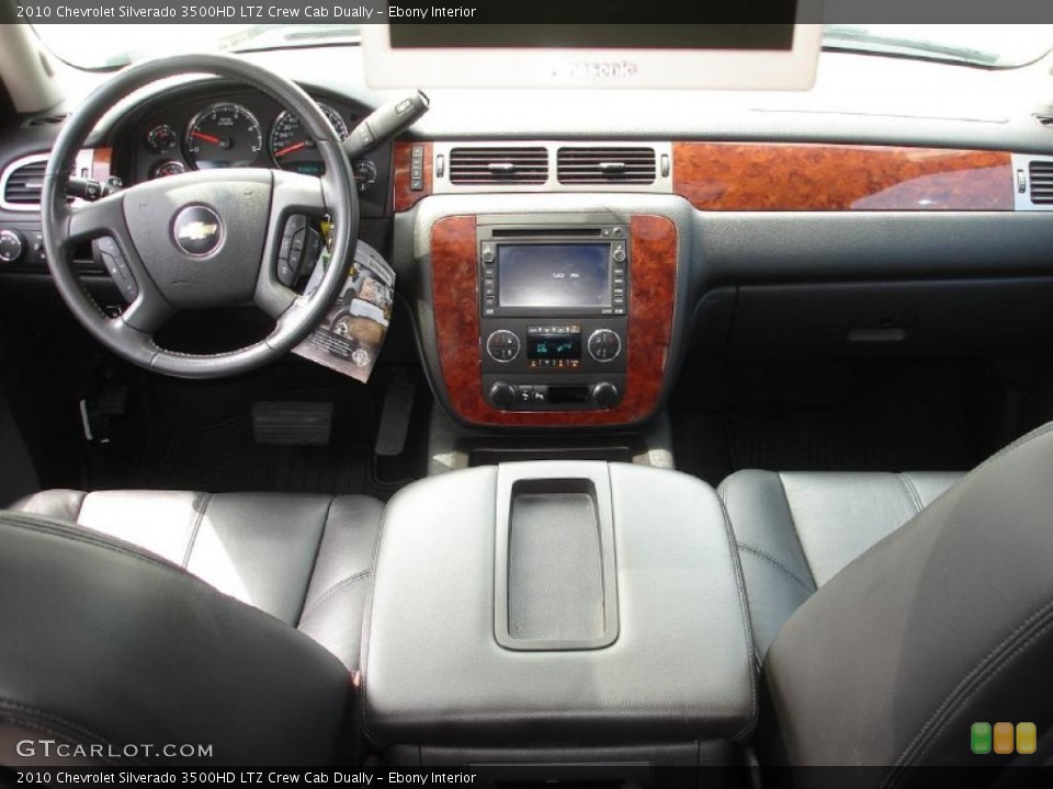 Ebony Interior Dashboard for the 2010 Chevrolet Silverado 3500HD LTZ Crew Cab Dually #49317276