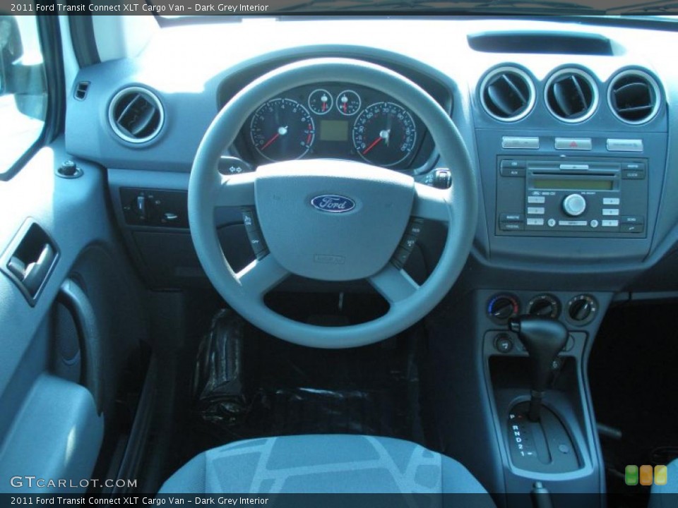 Dark Grey Interior Controls for the 2011 Ford Transit Connect XLT Cargo Van #49317690