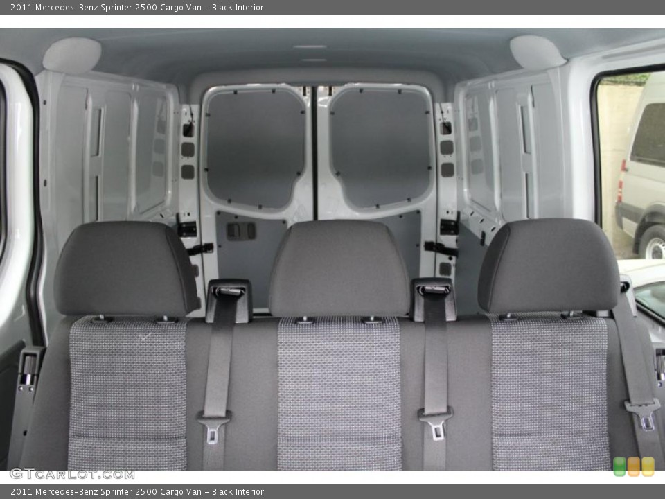 Black Interior Photo for the 2011 Mercedes-Benz Sprinter 2500 Cargo Van #49318776
