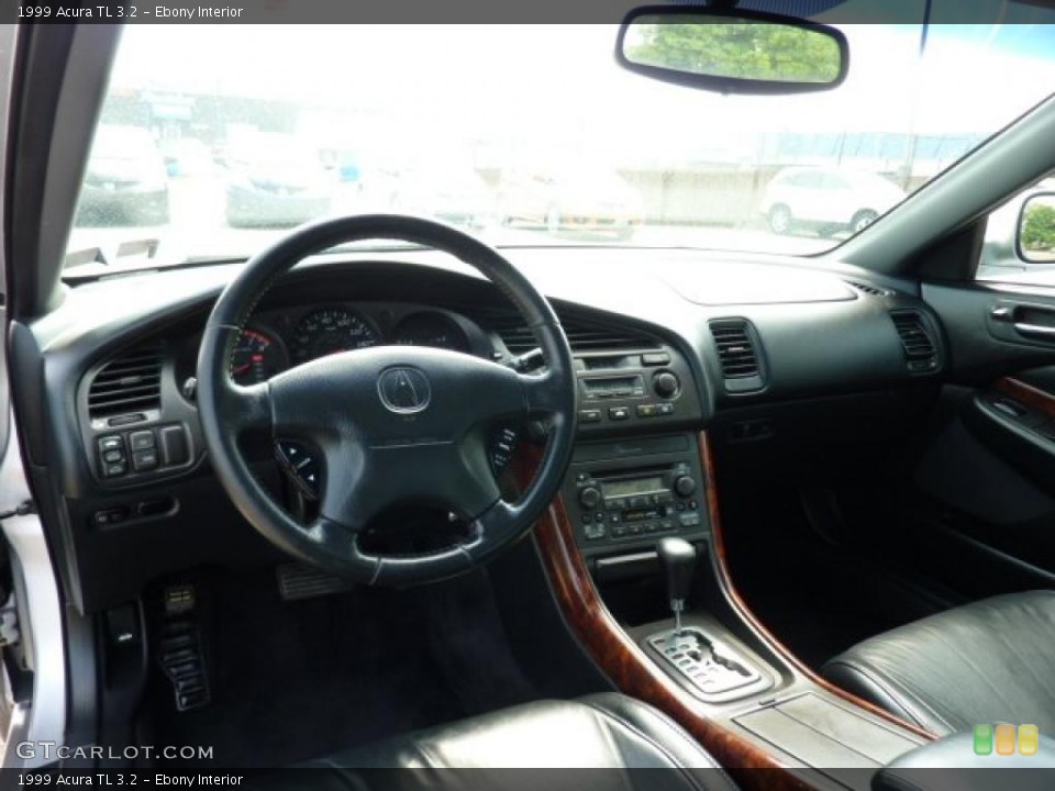 Ebony Interior Prime Interior for the 1999 Acura TL 3.2 #49319595
