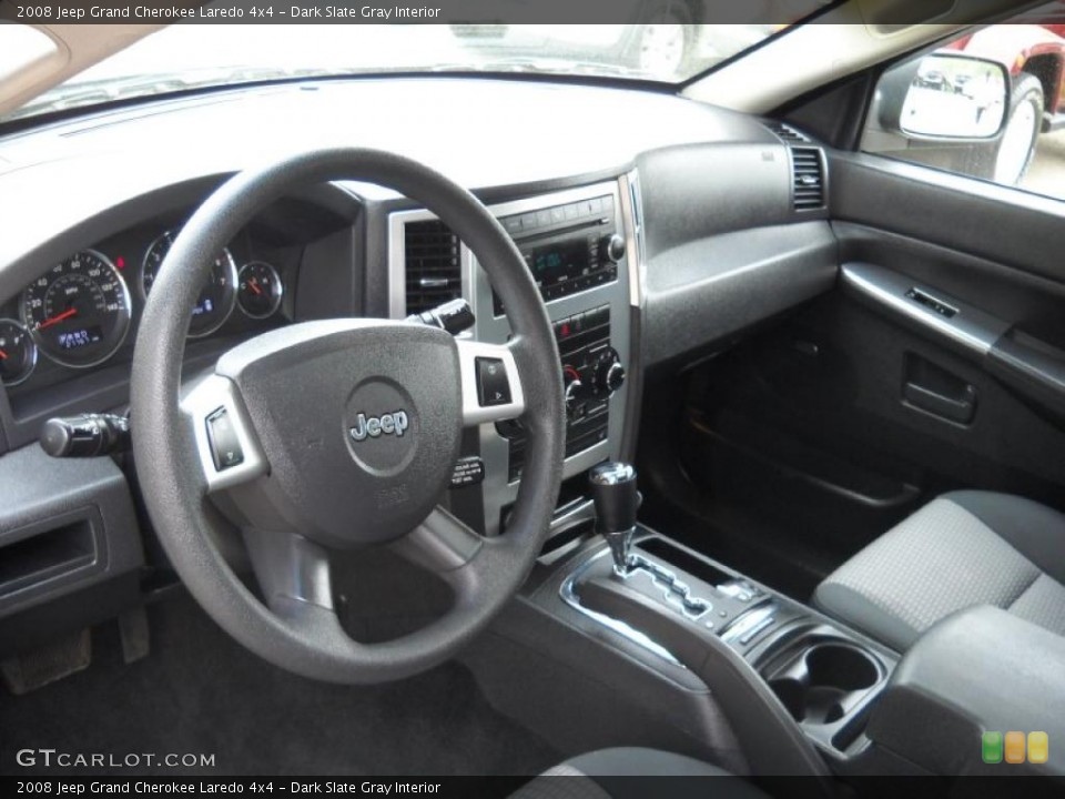 Dark Slate Gray Interior Photo for the 2008 Jeep Grand Cherokee Laredo 4x4 #49322277