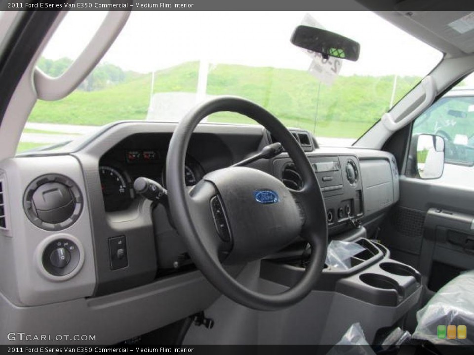Medium Flint Interior Dashboard for the 2011 Ford E Series Van E350 Commercial #49323174