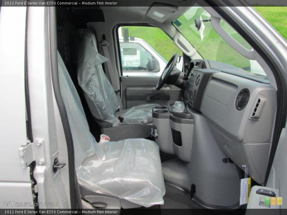 Medium Flint Interior Photo for the 2011 Ford E Series Van E350 Commercial #49323219