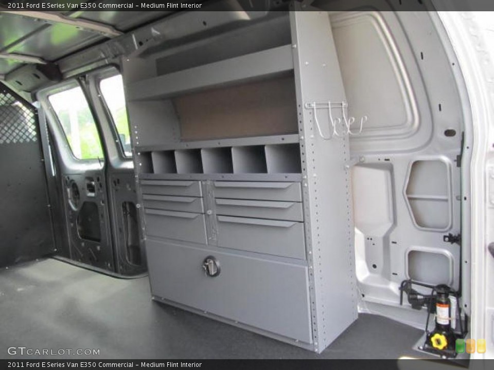 Medium Flint Interior Photo for the 2011 Ford E Series Van E350 Commercial #49323255
