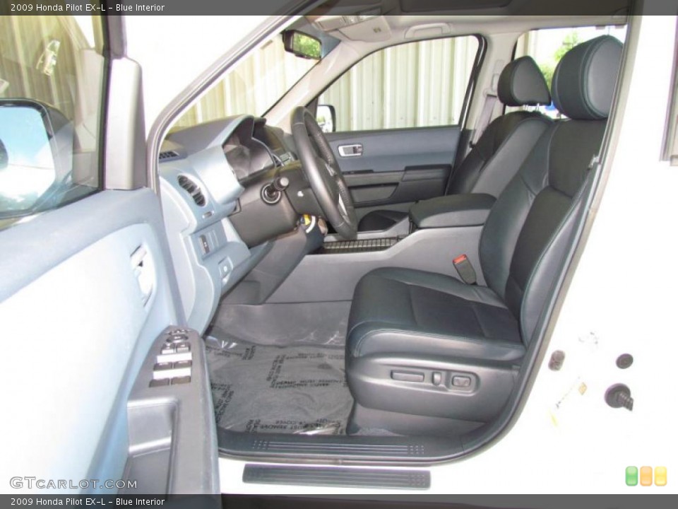 Blue Interior Photo for the 2009 Honda Pilot EX-L #49323648