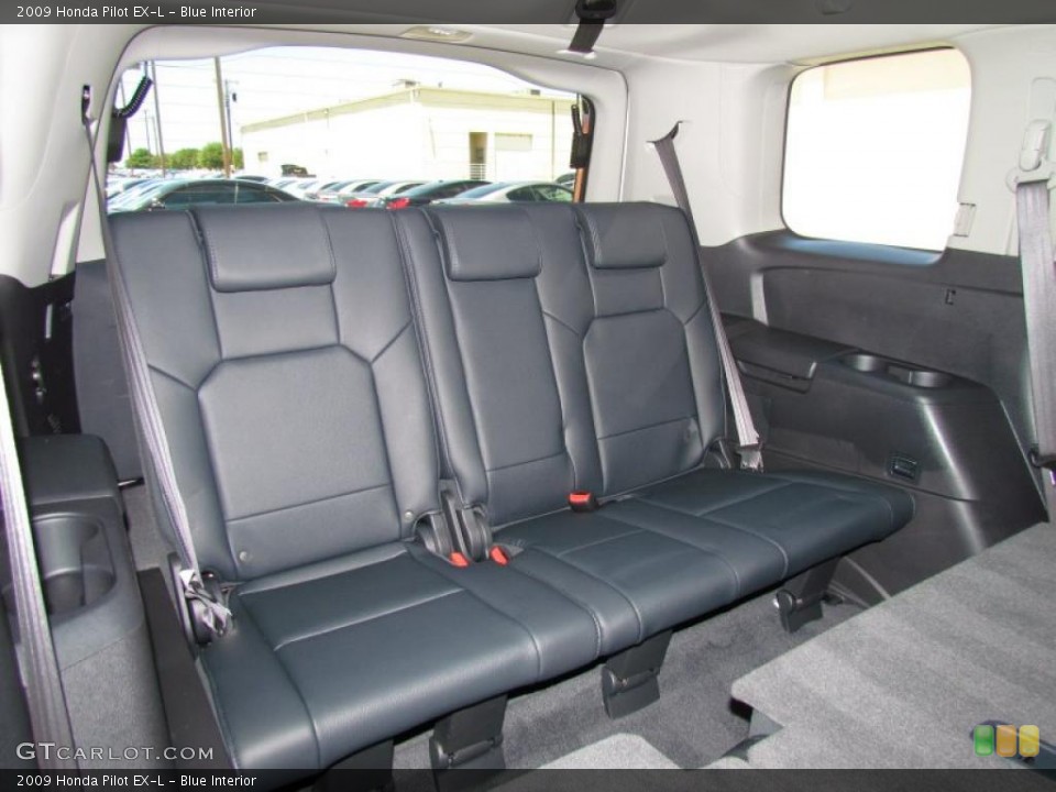 Blue Interior Photo for the 2009 Honda Pilot EX-L #49323693
