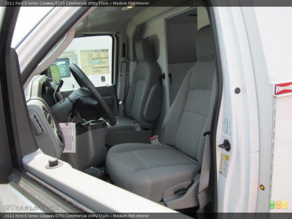 Medium Flint Interior Photo for the 2011 Ford E Series Cutaway E350 Commercial Utility Truck #49323954