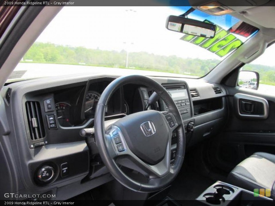 Gray Interior Dashboard for the 2009 Honda Ridgeline RTL #49326060