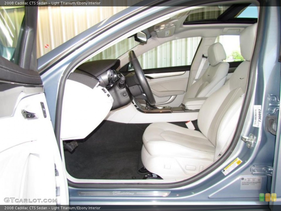 Light Titanium/Ebony Interior Photo for the 2008 Cadillac CTS Sedan #49326312