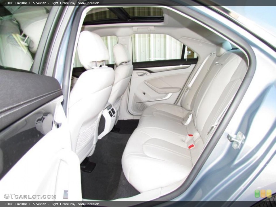 Light Titanium/Ebony Interior Photo for the 2008 Cadillac CTS Sedan #49326360