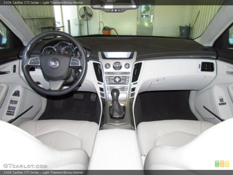 Light Titanium/Ebony Interior Dashboard for the 2008 Cadillac CTS Sedan #49326387