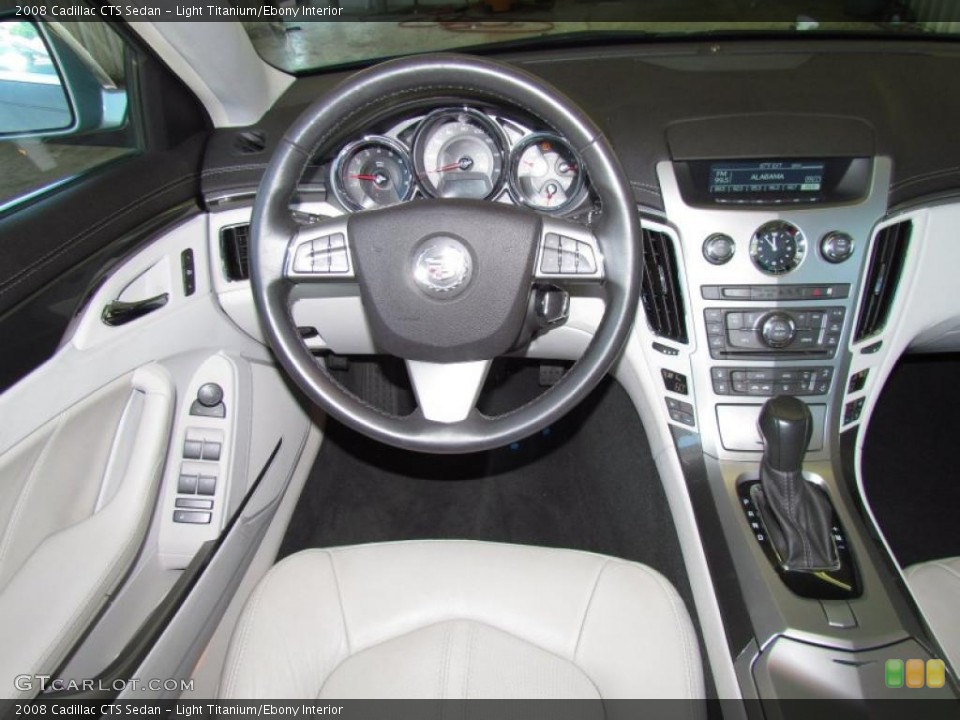 Light Titanium/Ebony Interior Dashboard for the 2008 Cadillac CTS Sedan #49326408