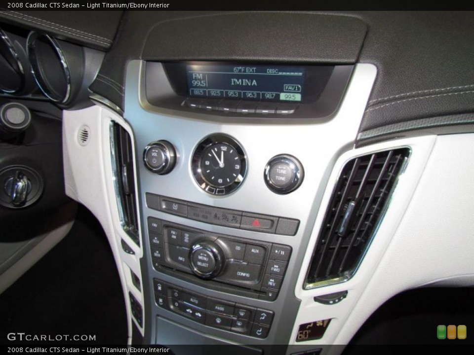 Light Titanium/Ebony Interior Controls for the 2008 Cadillac CTS Sedan #49326423