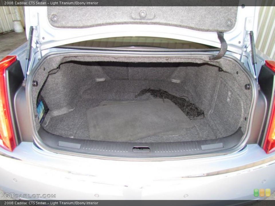 Light Titanium/Ebony Interior Trunk for the 2008 Cadillac CTS Sedan #49326492