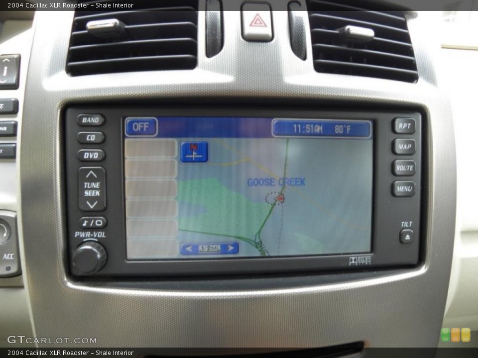 Shale Interior Navigation for the 2004 Cadillac XLR Roadster #49332342