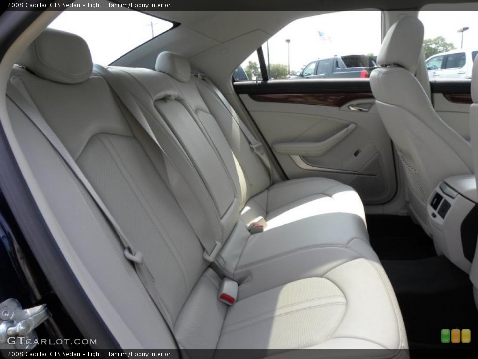 Light Titanium/Ebony Interior Photo for the 2008 Cadillac CTS Sedan #49333509