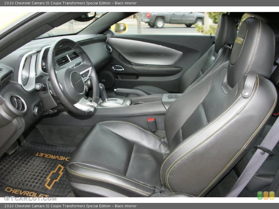 Black Interior Photo for the 2010 Chevrolet Camaro SS Coupe Transformers Special Edition #49334364