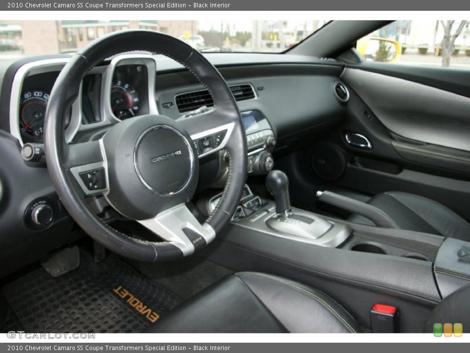 Black Interior Photo for the 2010 Chevrolet Camaro SS Coupe Transformers Special Edition #49334391