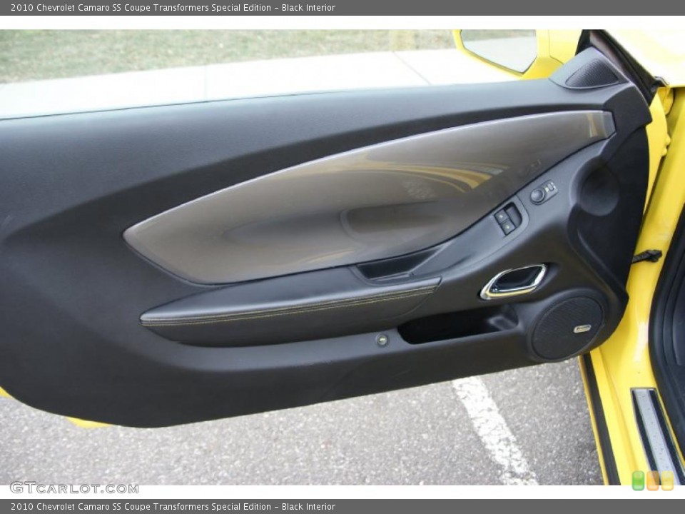 Black Interior Door Panel for the 2010 Chevrolet Camaro SS Coupe Transformers Special Edition #49334403