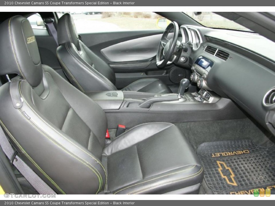Black Interior Photo for the 2010 Chevrolet Camaro SS Coupe Transformers Special Edition #49334463