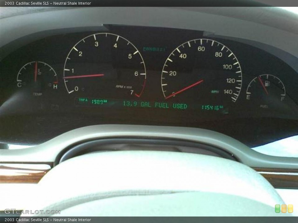 Neutral Shale Interior Gauges for the 2003 Cadillac Seville SLS #49334730
