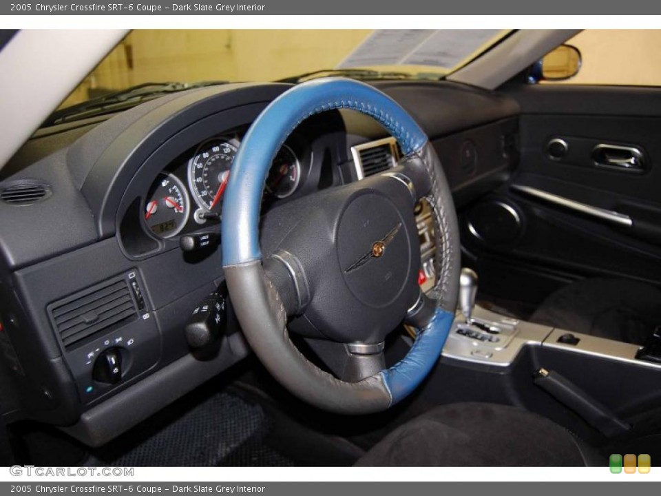 Dark Slate Grey Interior Steering Wheel for the 2005 Chrysler Crossfire SRT-6 Coupe #49335609