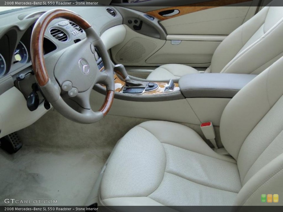 Stone Interior Photo for the 2008 Mercedes-Benz SL 550 Roadster #49339728