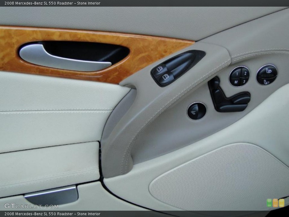 Stone Interior Controls for the 2008 Mercedes-Benz SL 550 Roadster #49339767