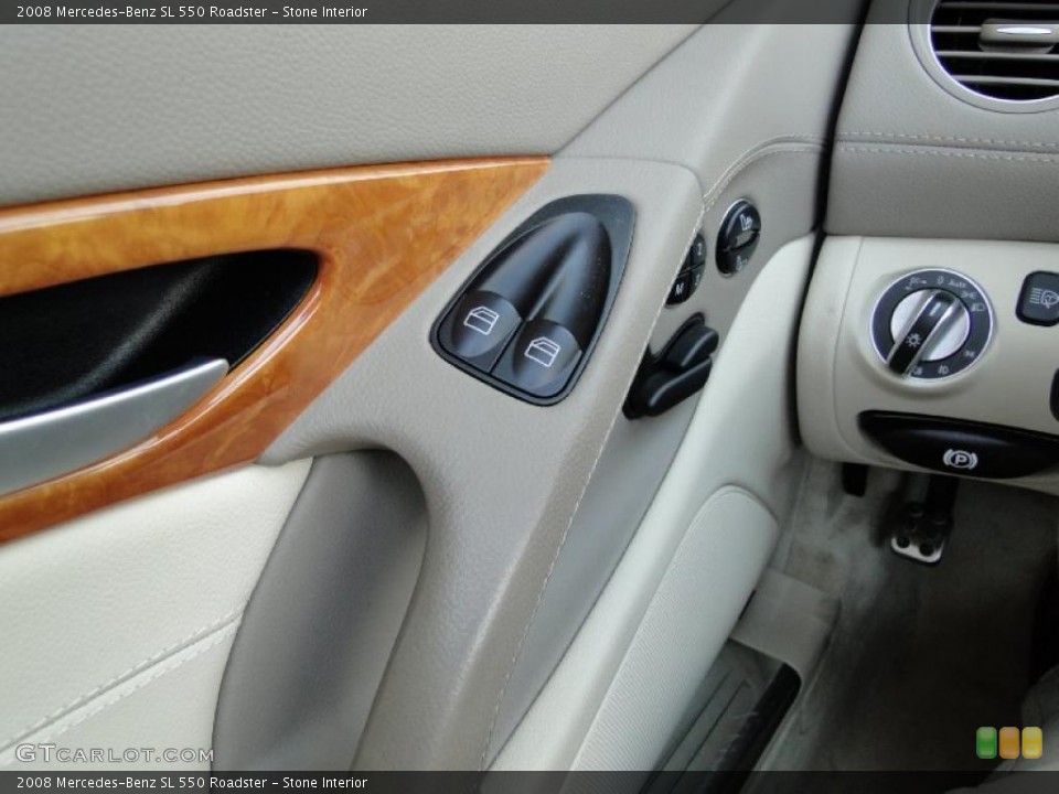 Stone Interior Controls for the 2008 Mercedes-Benz SL 550 Roadster #49339782