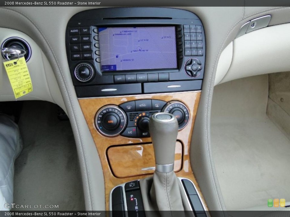 Stone Interior Controls for the 2008 Mercedes-Benz SL 550 Roadster #49339857