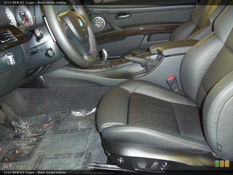 Black Novillo Interior Photo for the 2010 BMW M3 Coupe #49340517