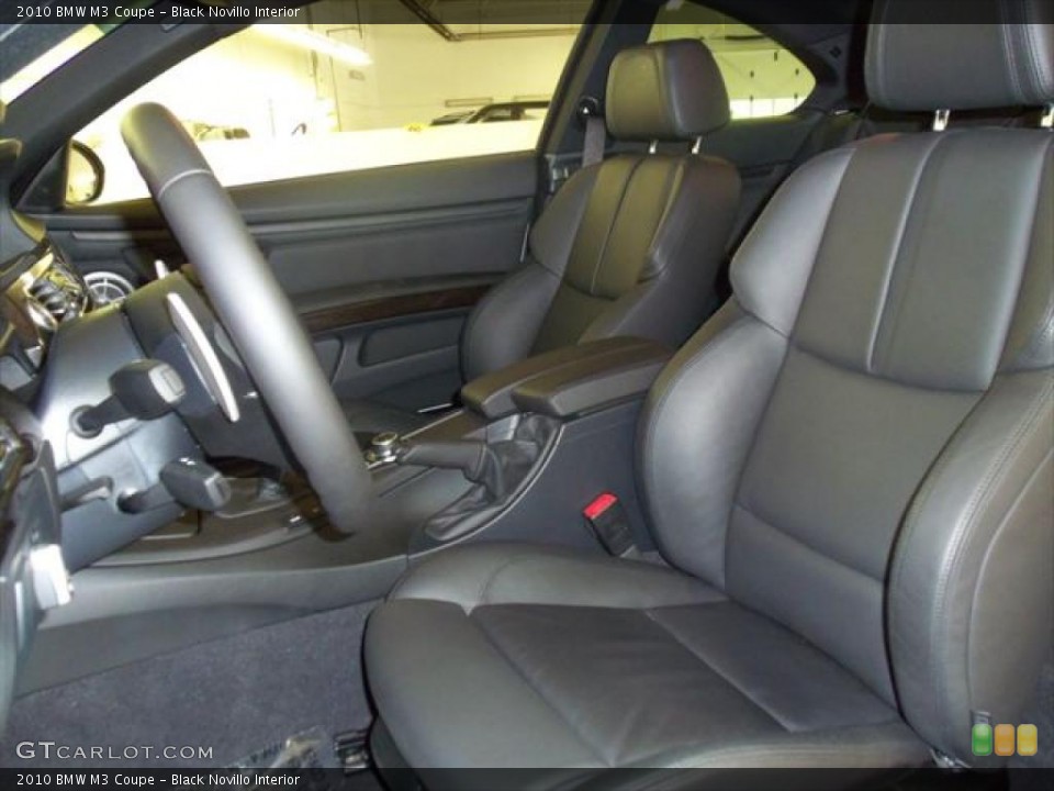 Black Novillo Interior Photo for the 2010 BMW M3 Coupe #49340529