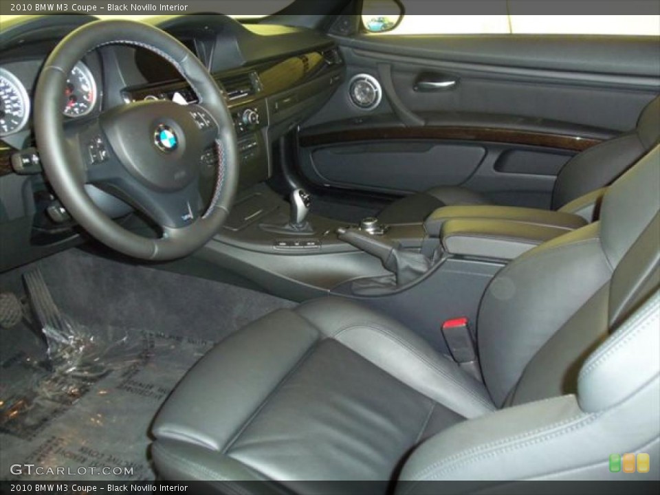 Black Novillo Interior Photo for the 2010 BMW M3 Coupe #49340544