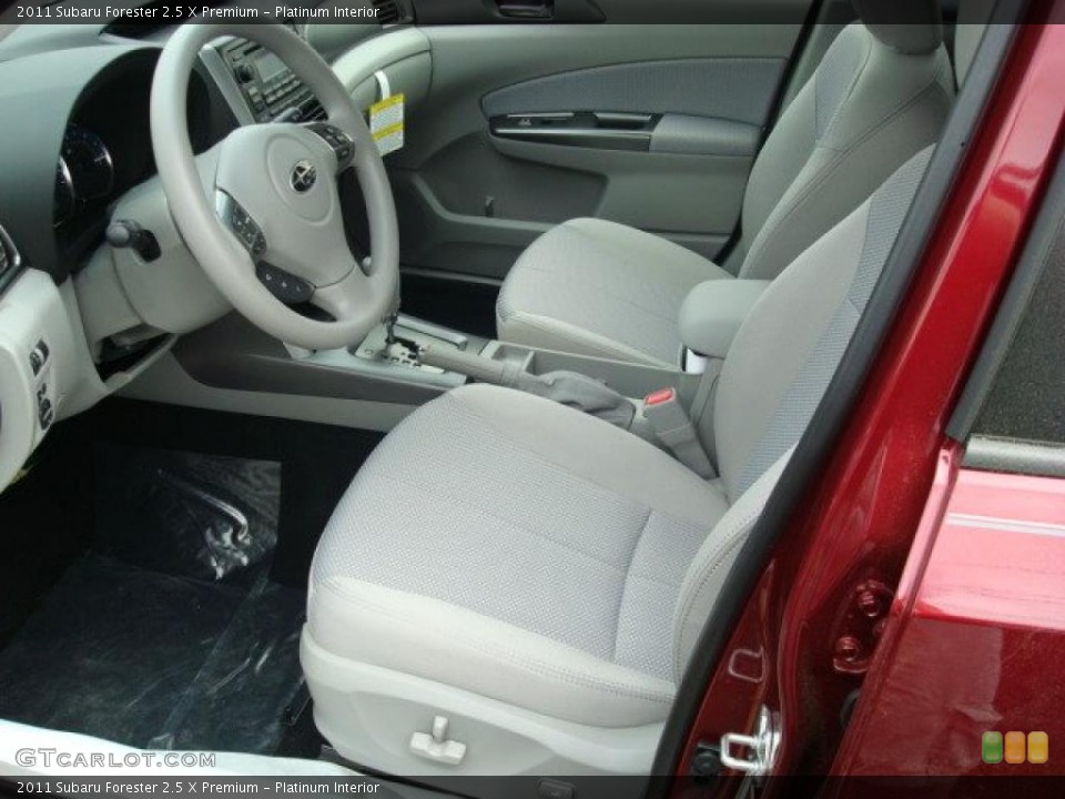 Platinum Interior Photo for the 2011 Subaru Forester 2.5 X Premium #49340879