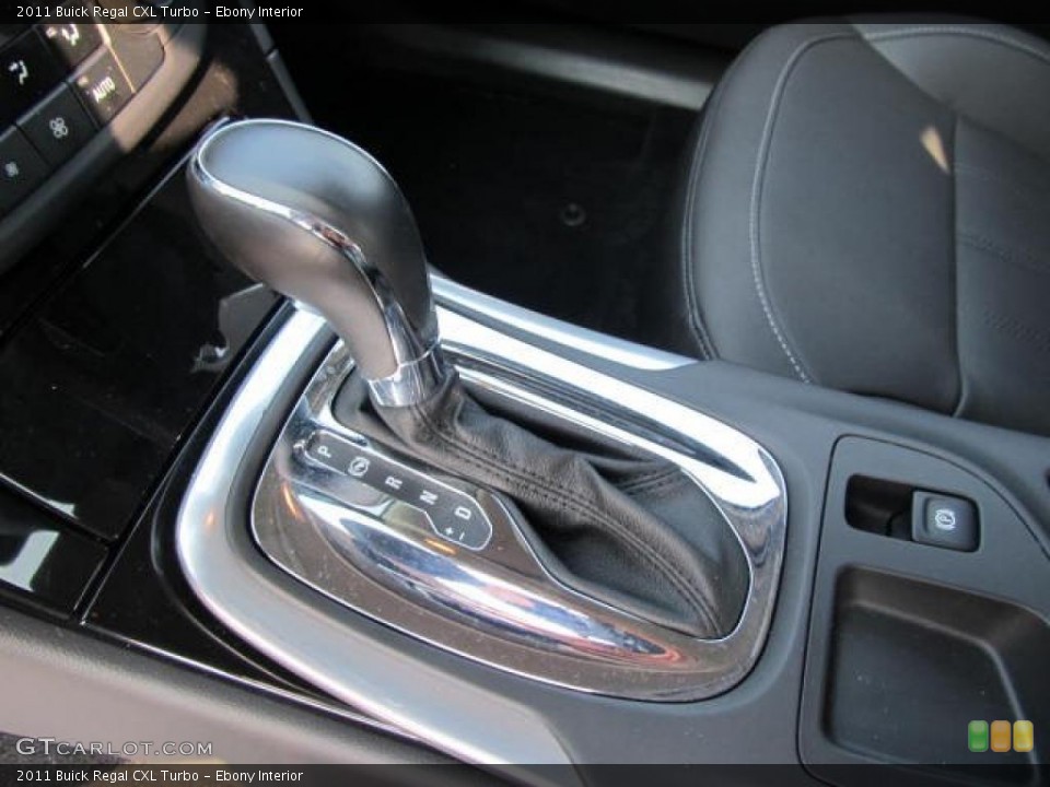 Ebony Interior Transmission for the 2011 Buick Regal CXL Turbo #49342713