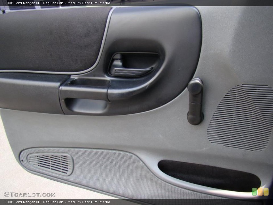 Medium Dark Flint Interior Door Panel for the 2006 Ford Ranger XLT Regular Cab #49343883