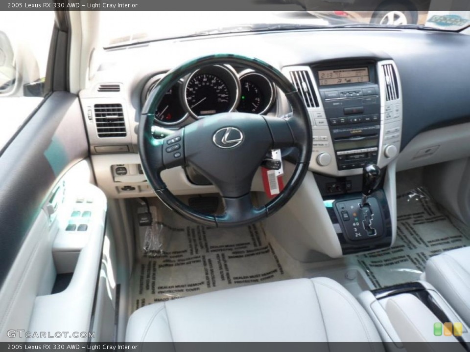 Light Gray Interior Dashboard for the 2005 Lexus RX 330 AWD #49344168